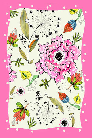 Fancy Flowers - Pink photo 1